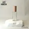 Stock Listo del Fabricante Botella de Loción con Bomba de Presión de 30 ml Botella de Relleno por Presión para Esencia Cosmética Botella de Vidrio de Grado Alimenticio