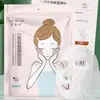 Máscara facial em folha transparente descartável para salões de beleza e centros de spa, máscara facial em folha para preservação DIY, papel de máscara facial ultrafino