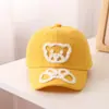 Gorra de Béisbol Infantil Primavera Bordado de Letra Inglesa Estilo Occidental Moda Versátil Sombrero de Sol para Bebés Niños y Niñas Tendencia