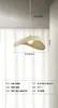 Lámpara Colgante Minimalista Nórdico Japonés para Restaurante Estilo Crema Simple Moderno Diseñador Wabi-Sabi Casa de Huéspedes Lámpara Creativa de Resina