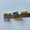 Em estoque zíper de nylon metal 5# puxador cor ouro claro cor de arma rosa ouro de alta qualidade puxador para mala bolsa de mão puxador