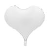 Globo de Película de Aluminio con Forma de Corazón Macarrón Nuevo de 20 Pulgadas Transfronterizo Material de Nylon Confesión Boda Decoración de Lugar de Boda