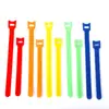 Corbata de Velcro en Forma de T para Cable de Datos Corbata de Velcro Lista para Usar con Forma de Gato y Logo Imprimible