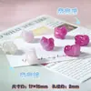 15x17mm Color Cambiante UV Gato Gordo Resina Tallada Gato Gordo Pequeño DIY Pulsera Hecha a Mano Material para Collar