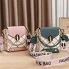 Mini Bolsa Quadrada Pequena Estampada Outono e Inverno Nova 2025 Bolsa Feminina Exquisite Bolsa para Celular Moda Casual Transversal Ombro Único Simples
