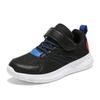Sapatos Infantis Fujian, Tênis Esportivos para Meninos, Primavera e Outono, Baixo, Velcro, Tecido de Malha, para Crianças de Tamanho Médio e Grande, Alunos do Ensino Fundamental, Tênis Casuais para Corrida