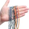 8x 10 Pequenas Folhas Buraco Médio Pingente Galvanizado Fantasma Chattering Live DIY Pulseira Frisada Acessórios de Cabelo Antigo