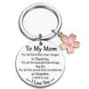 Llavero de Amazon Tomymomdaughter Estilo Flor de Diamante Accesorios para Llaves de Coche Souvenir de Viaje de Acción de Gracias