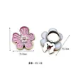 Los gemelos de botón de camisa perlados florales son exquisitos y versátiles, desmontables, no requieren perforación, botones fijos para decoración de manga de traje