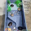 Caixa de Troca para Reprodução de Aquário Plástico Doméstico Tartaruga Tanque de Tartaruga Villa Caixa de Tartaruga Espessa Aquário Tanque de Tartaruga Outros