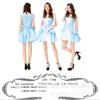 Novo vestido de princesa de verão da Cinderela vestido de saia frozen vestido edição de luxo Aisha Rainha saia