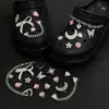 Decoraciones DIY para Zapatos Crocs: Accesorios de Pedrería de Saturno, Nuevos Encantos 3D Versátiles y Creativos para Zapatos, Desmontables