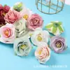 Flores Artificiales, Cabezas de Rosa Pegadas, Flores Falsas con Acabado de Lujo, Flores Artificiales Realistas, Materiales para Bricolaje, Flores para Bodas, Flores para Pasillos