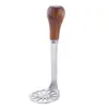 Machacador de Papas de Acero Inoxidable para Uso Doméstico, Herramienta para Suplementos Alimenticios de Bebé, Gadget Machacador de Huevos y Papas de Acero Inoxidable