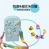Bolsa de Playa Perforada de Silicona Cruzada, Bolsa para Guardar el Teléfono, Bolsa Cruzada de Silicona DIY para Padres e Hijos, Papelería Infantil