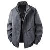 [Outlet de Fábrica] Chaqueta de Cuero Casual de Moda para Hombre Primavera 2025 para Hombres Jóvenes