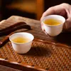Portavasos pequeño desechable para té, estante transparente a prueba de polvo para tazas, caja de almacenamiento de lujo ligero, vaso pequeño desechable para té