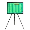 Quadro Tático de Futebol com Suporte, Liga de Alumínio, Magnético, Apagável, para Ensino, Comandos e Jogos. Ideal para Treinamento de Futebol.
