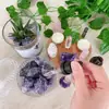 Proveedores de fabricantes Piedra en bruto de amatista natural partículas grandes amatista profunda piedra de aromaterapia piedra de fragancia decoración de acuario