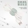 Clip de Alambre Ovalado en Stock de Fábrica, Organizador de Cables, Sujetador de Cables, Organizador de Cables de Datos de Escritorio, Concentrador de Gestión de Cables