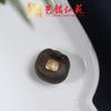 Pulseras de Abalorios con Candado de Carácter Dorado de la Fortuna Fragante, Pulseras Vintage, Accesorios Versátiles y de Moda para Manualidades DIY