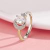 Wu Lin 2024 Nuevo Anillo Clásico Distintivo de Mariposa Diseño Nicho para Mujer Moda Simple Combinable Anillo de Circonia