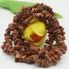Pulsera de Piedra Cruda de Grava de Ágata Cristalina Desmagnetizada con Cuentas de Piedra Asimétrica Perforada Accesorios de Joyería DIY 5-8mm