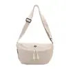 Comercio exterior estilo coreano transfronterizo al por mayor nuevo estilo horizontal moderno de moda casual bandolera cruzada bajo el brazo bolsa de media luna tipo dumpling