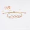 Pulsera de flor eterna de flor real nueva directa de fábrica estilo coreano pulsera de cuentas de vidrio de flor de cerezo seca fresca regalo