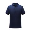 190g 50 mercerizado algodão sólido cor polo camisa personalizada roupas de trabalho empresa negócios casual lapela manga curta bordado