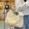 Moda Casual Transfronteriza Verano 2026 Nuevo Bolso Versátil de Gran Capacidad Simple Bolso de Hombro Cruzado Tote