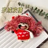 Colgantes de muñecas con cáscara de fruta terminados, campanillas de viento de muñeca de fruta lindas DIY hechas a mano, llaveros terminados, adornos para bolso y coche