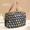 Bolsa de Cosméticos de Nuevo Estilo para Mujer, Neceser Portátil, Gran Capacidad, Separación Seco y Húmedo, Bolsa de Almacenamiento para Ducha de Viaje, Diseño de Dibujos Animados