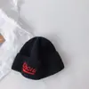 Gorros de Lana Estilo Coreano para Bebés y Niños en Otoño e Invierno, Gorros de Propietario Personalizados para Niños y Niñas, Versátiles Gorros Melón con Forma Cóncava en Primavera