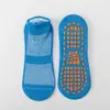 Meias antiderrapantes por atacado de fábrica Meias de trampolim de playground infantil Meias de chão de educação infantil para bebês Meias de ioga de tubo adulto