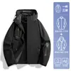 Chaqueta Tres en Uno para Hombre y Mujer, Forro Polar, Cortavientos e Impermeable, Chaqueta de Montañismo Xizang para Exteriores, Chaqueta Funcional con Logotipo Estampado