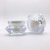5g10g15g20g30g acrílico dupla camada diamante corte creme garrafa teste creme garrafa plástico sub-engarrafamento