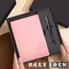 Novo Caderno A5 Tendência Estilo Chinês, Feito Sob Medida, Alta Qualidade, Capa de Couro Grossa, Caderno de Anotações para Reuniões, Livro de Registro de Escritório