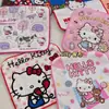 Lindo gatito cuadrado pequeño Hello kitty mini niños toalla pequeña corazón de niña pañuelo pequeño para novia