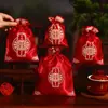Sacos de Doces Especiais para Casamentos, Sacolas de Mão com Cordão de Alta Qualidade para Casamentos, Sacos de Doces para Casamentos, Atacado, Não Requer Dobra