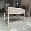 Mesa de Computador de Escritório em Aço Inoxidável 304 de Guangdong com Gaveta Móvel Console Retangular Processamento e Personalização
