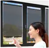 Protetor Solar para Carro, Rede Protetora Solar e de Isolamento Térmico para Janela de Carro, Cortina de Rolo Automática com Isolamento Térmico