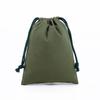 Bolsas de Algodón Blancas Lisas con Cordón al por Mayor Bolsas de Algodón Blancas con Cordón Empaques Personalizados Ecológicos Bolsas de Almacenamiento de Lona
