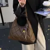 Bolso Tote Vintage para el Hombro Estilo Chanel para Mujer, Nuevo Modelo Invierno 2025, Bolso de Hombro de Lujo Ligero de Nicho de Gama Alta