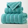 Juego de Toalla Gruesa de Algodón Puro de 450 g/m² y Toalla de Baño Transfronterizo, Juego de Tres Piezas de Toalla y Toalla de Baño de Algodón Puro, Caja de Regalo de Toallas Souvenir