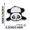 Patch de Tecido Bordado Folha de Bambu Panda Venda Quente Transfronteiriça Adesivo Termofusível Patch para Roupa Chapéu Patch Patch para Decoração de Capa de Celular