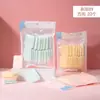 Esponja Grande Hidrofílica LMLTOP para Aplicación de Maquillaje, Redonda y con Forma de Diamante, para Maquilladores Profesionales, Empaquetada en una Bolsa