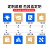 2026 Novo Modelo Caixa de Presente para o Festival do Barco-Dragão Feita Sob Medida Caixa de Embalagem de Bolinho de Arroz Caixa de Papelão Ondulado de Alta Qualidade Personalização