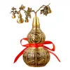 Adornos de Calabaza de Cobre de Ratán Calabaza de Dinero de Latón Calabaza de Apertura Auspiciosa de Deseos Adornos para el Hogar Artesanías Venta al por Mayor