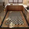 Tapete de Cozinha Estilo Medieval, Antiderrapante, Resistente a Óleo, Limpável com Pano, Tapete Lavável de Terra de Diatomáceas, Tapete Absorvente de Água e Resistente à Sujeira para Entrada de Casa